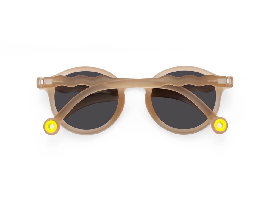 Okulary Oval Sand Beige Polarized 5-10 / OLIVIO