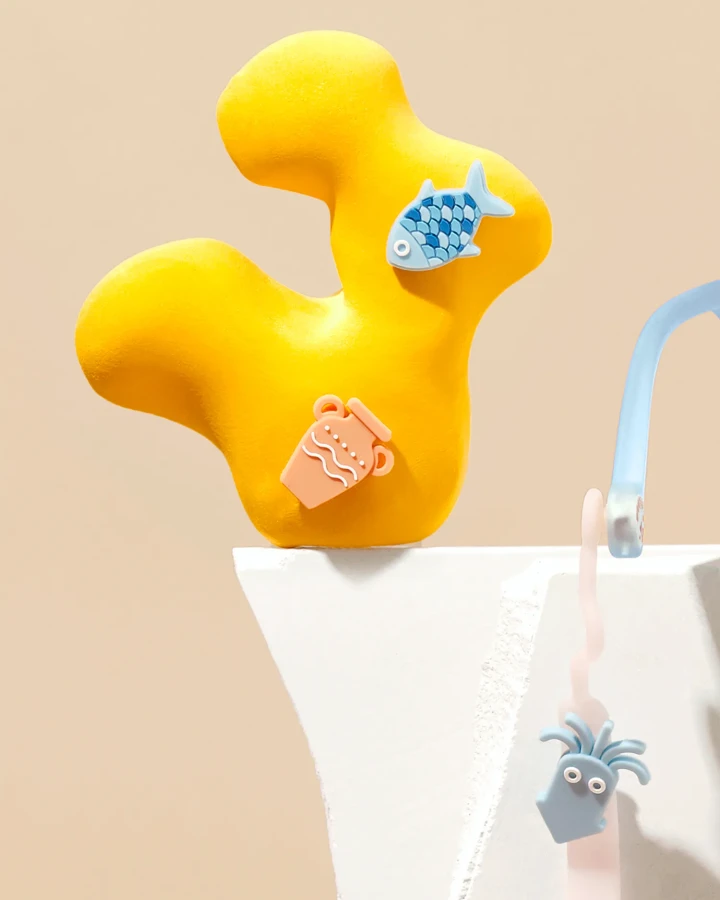 Pasek do okularów z charmsami - Blue / Olivio & Co