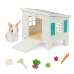 Chatka z króliczkiem i akcesoriami – Bunny Hutch Playset / OurGeneration