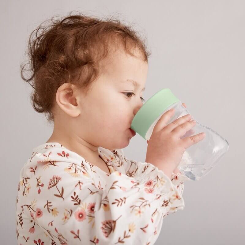 Kubek treningowy 240ml, Szałwiowy / b.box