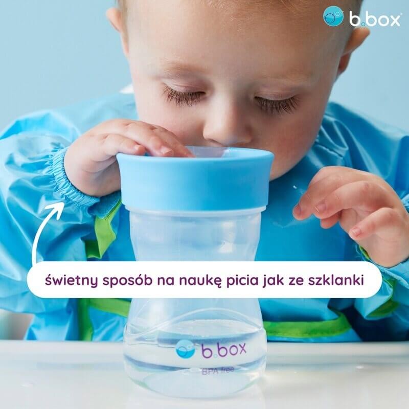 Kubek treningowy 240ml, Szałwiowy / b.box