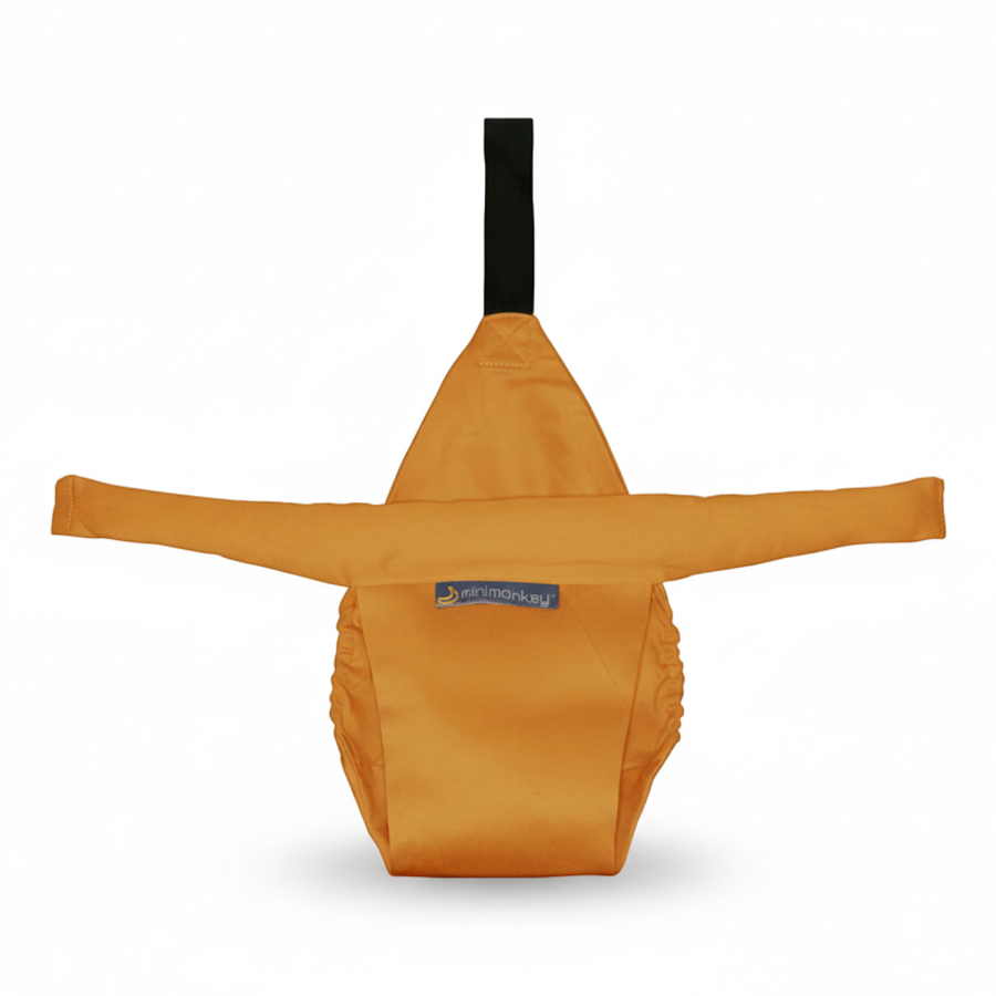 Szelki do krzesła do karmienia dla niemowlaka, Mini Chair - pomarańczowe / Minimonkey