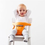 Szelki do krzesła do karmienia dla niemowlaka, Mini Chair - pomarańczowe / Minimonkey