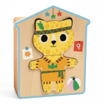 Drewniane puzzle PRZEBIERANKI / DJ01678