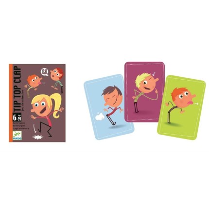 Gra pamięciowa TIP TOP CLAP / Djeco