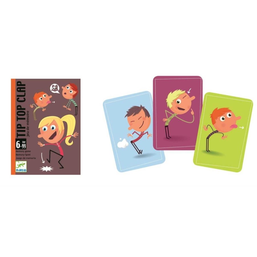 Gra pamięciowa TIP TOP CLAP / Djeco DJ05120