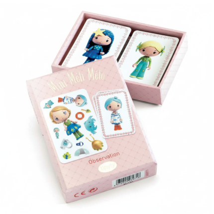 Gra karciana MINI MELI MELO TINYLY / Djeco