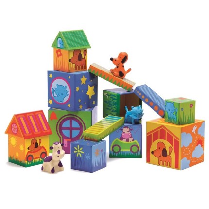 Klocki - domki Caubanimo / Djeco