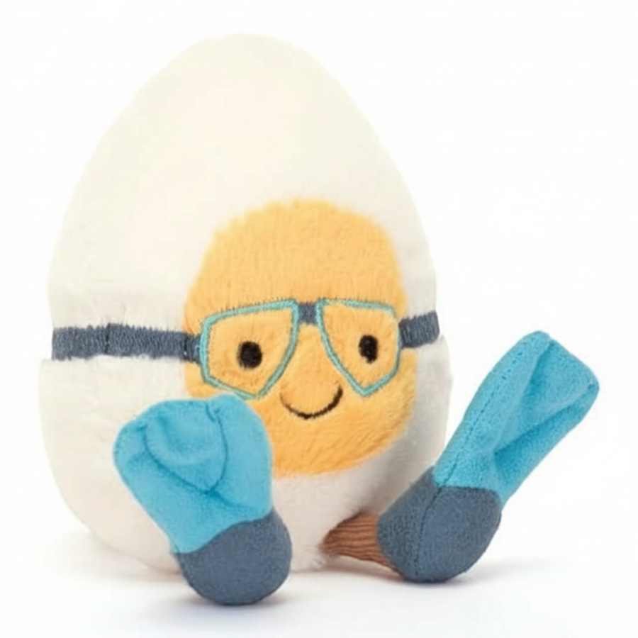 Jajko Płetwonurek 14 cm / Jellycat