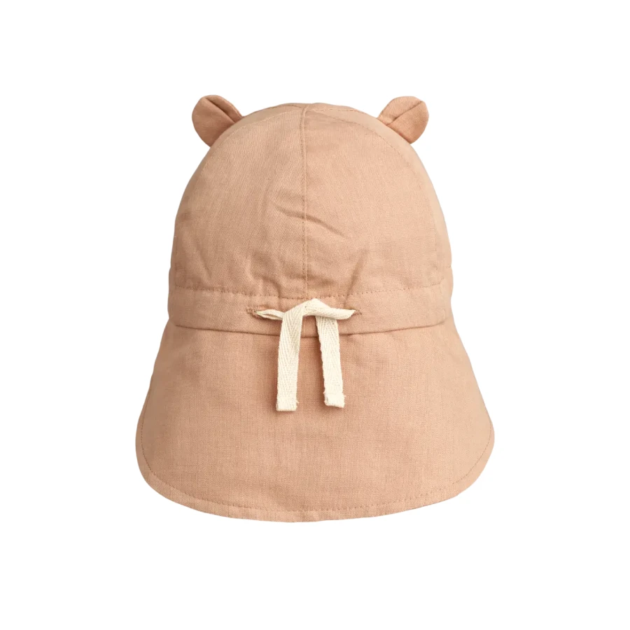 Letni dwustronny kapelusz lniany Gorm: Pale tuscany / Liewood