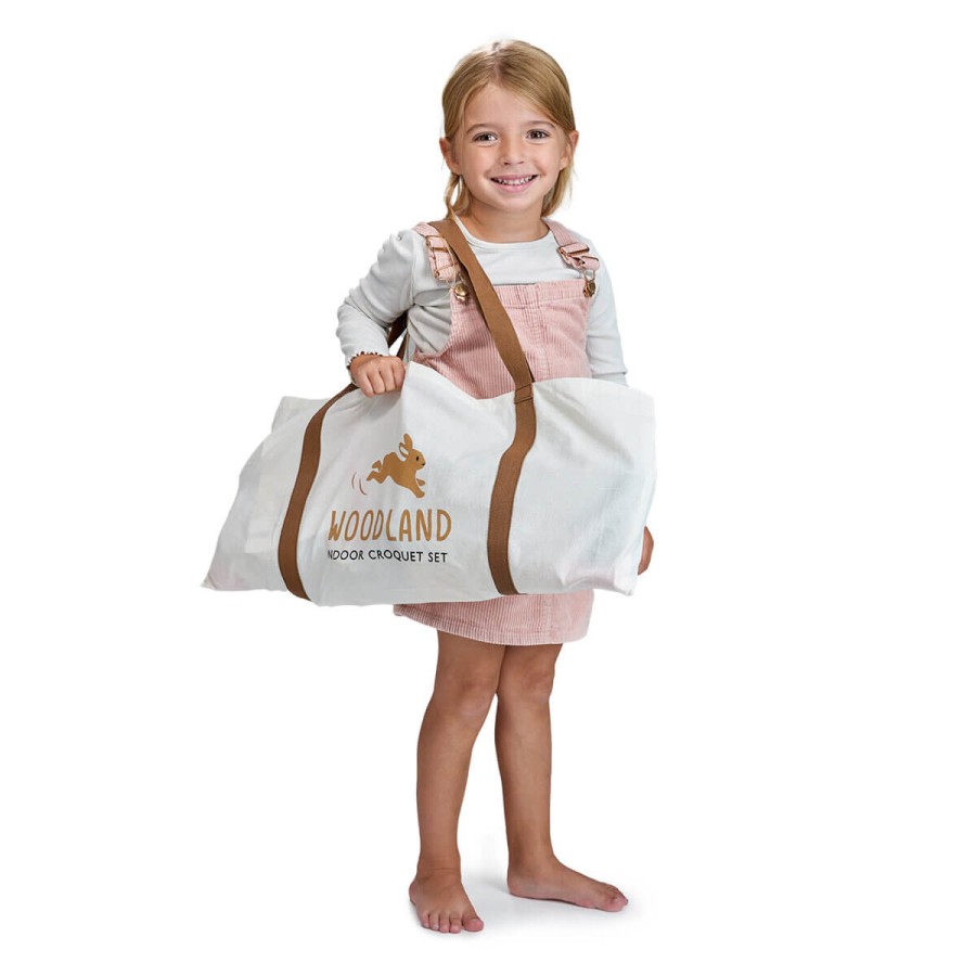 Drewniany zestaw do gry w krykieta / Tender Leaf Toys