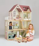 Drewniany domek XXL z wyposażeniem, Mulberry Mansion / Tender Leaf Toys