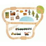 Drewniana kolejka - Podróż po lesie / Tender Leaf Toys