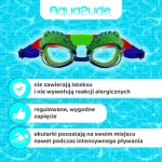 Okulary do pływania Aqua2ude - Aligator 3+ / Bling2o