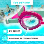 Okulary do pływania Aqua2ude - Syrena turkusowe 3+ / Bling2o
