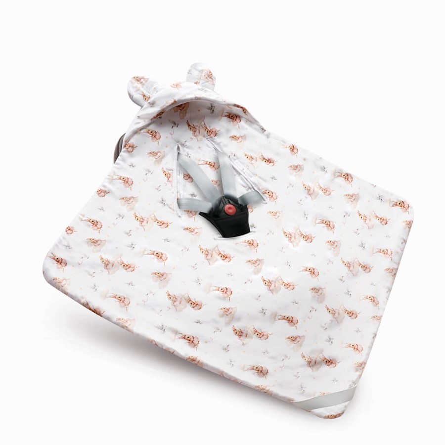 Kocyk bambusowy do fotelika samochodowego TUTU RABBITS / YOSOY