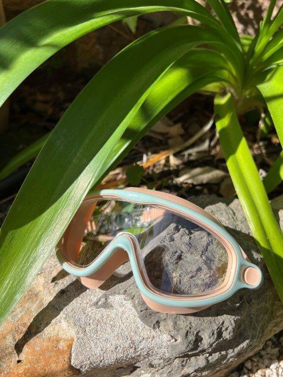 Maska do pływania Aqua - Oak Beige, 3-8 lat / Vanilla Copenhagen