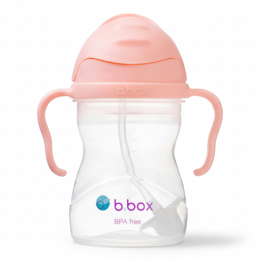 Bidon ze słomką 240 ml, GELATO tutti frutti / b.box