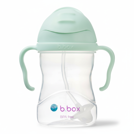 Bidon ze słomką 240 ml,  GELATO pistachio / b.box