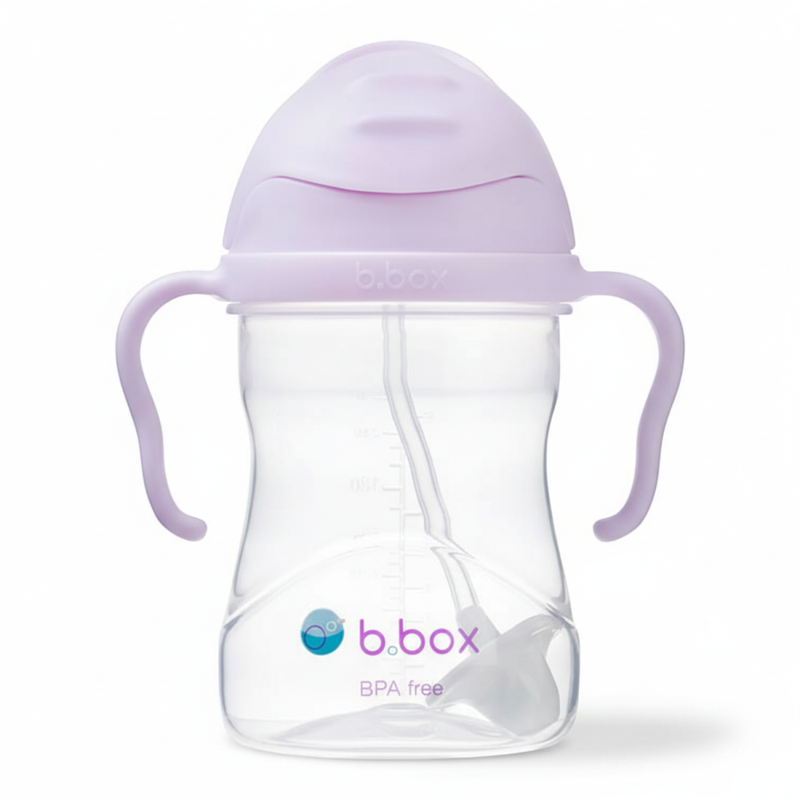 Bidon ze słomką 240 ml, GELATO boysenberry / b.box
