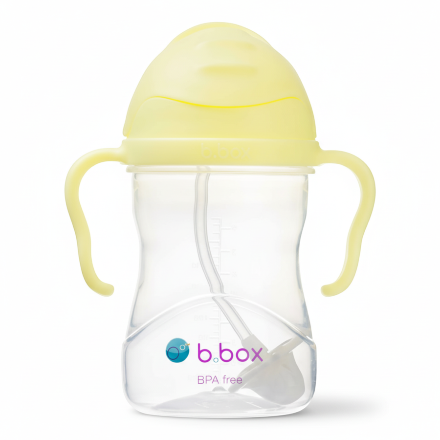 Bidon ze słomką 240 ml, GELATO banana split / b.box