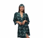 Szlafrok kimono bambusowe - Smoki / Lullalove