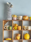 Dziecięcy kubek z kamionki - Addy, Nature / Bloomingville Mini