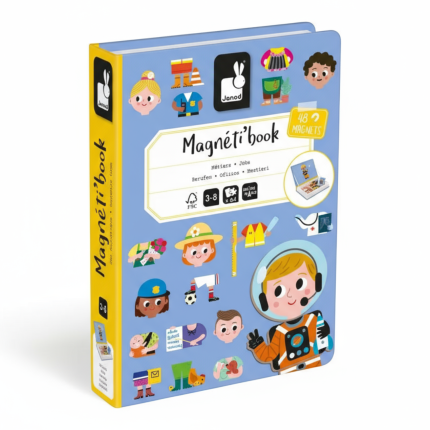 Magnetyczna układanka Zawody Magnetibook  / Janod J02597