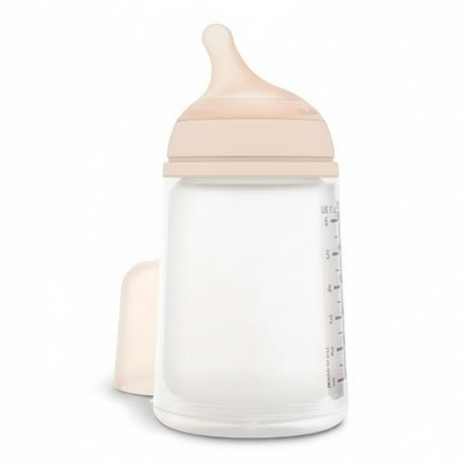 Butelka ze smoczkiem o średnim przepływie 270ml zero zero / Suavinex