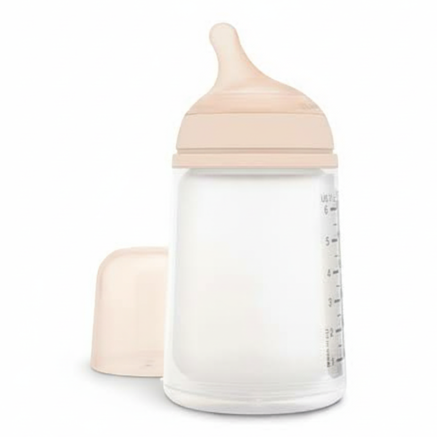 Butelka ze smoczkiem o średnim przepływie 270ml zero zero / Suavinex
