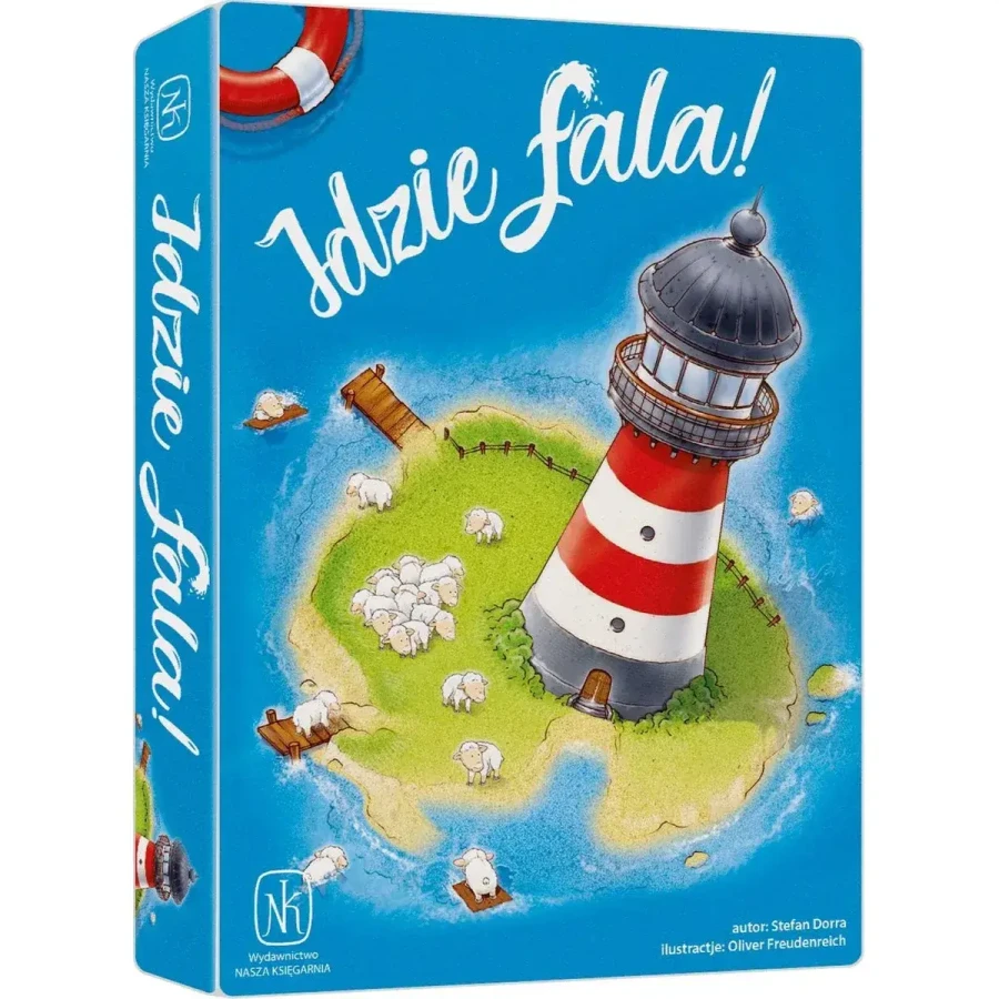 GRA - Idzie fala! / Wydawnictwo Nasza Księgarnia