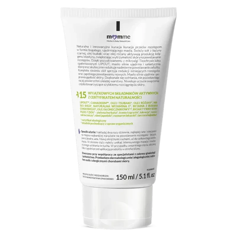 Intensywna kuracja przeciw rozstępom, 150 ml / MomMe