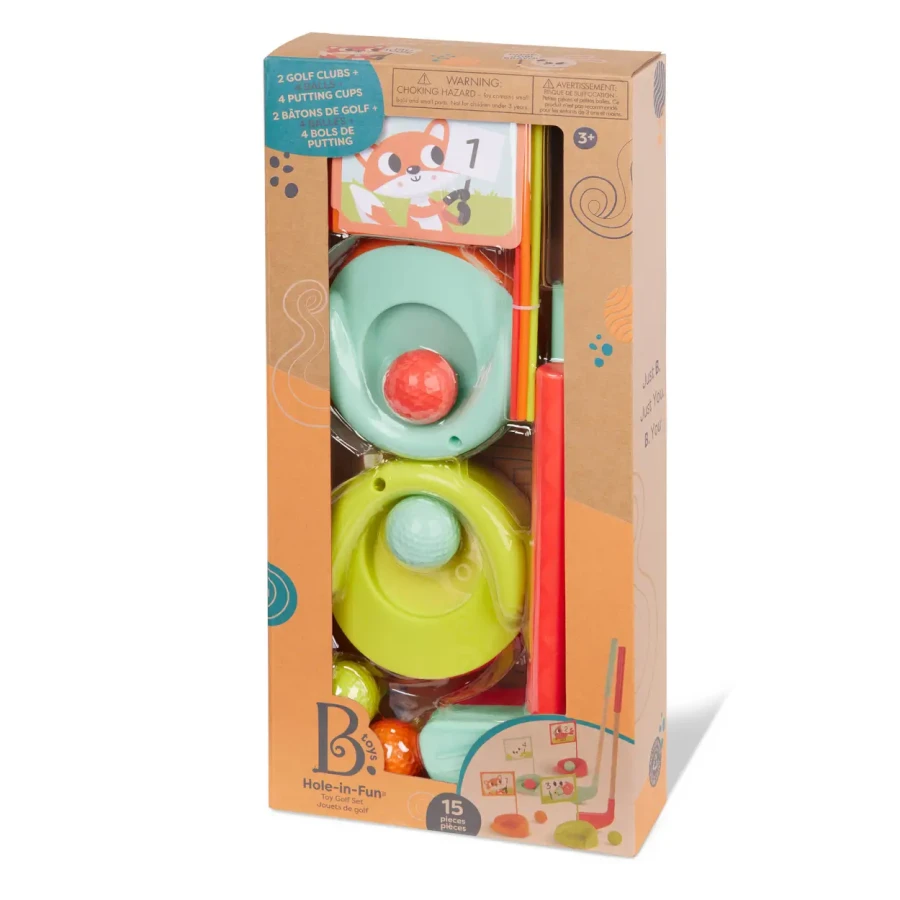 Hole-in-Fun – zestaw do gry w golfa / B.Toys
