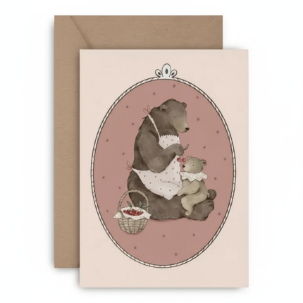 Kartka dla mamy – Mommy Bear / Mommy Planner