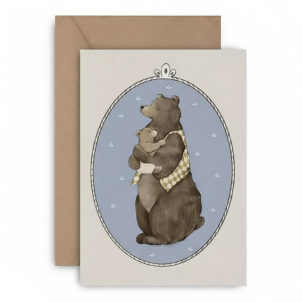 Kartka dla taty – Daddy Bear / Mommy Planner