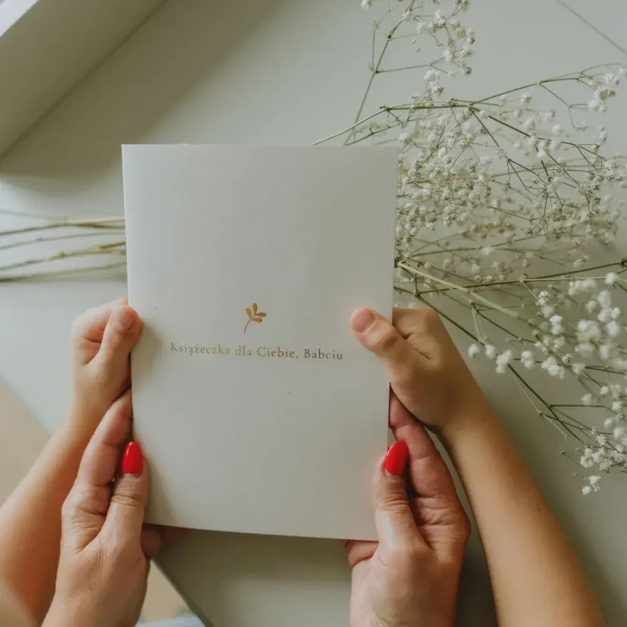 Prezent dla Babci - Książeczka dla Ciebie, Babciu / Mommy Planner