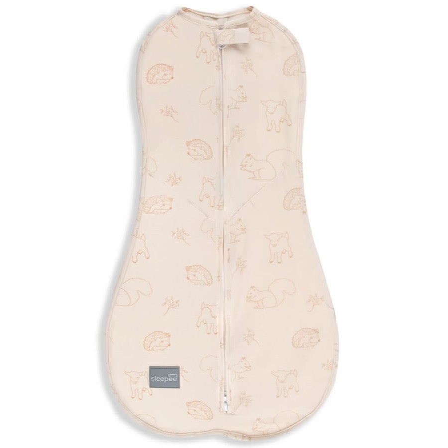 Otulacz FIRST STEP Vintage Animals Cream / Sleepee