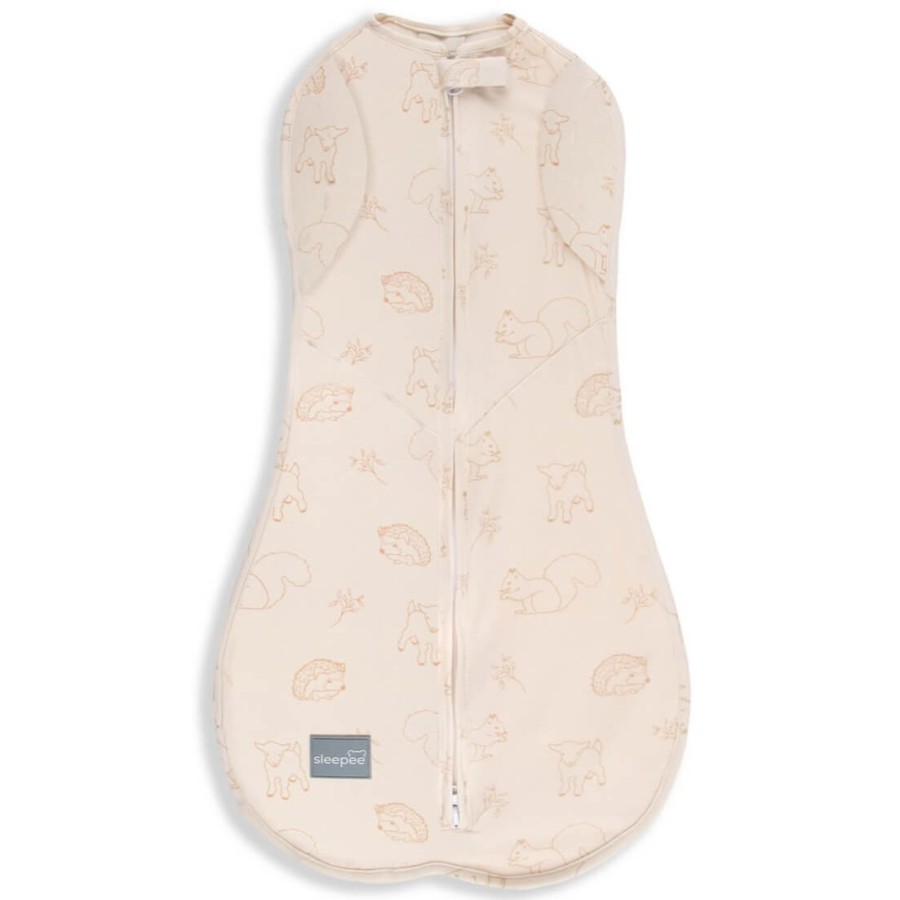 Otulacz SECOND STEP Vintage Animals Cream / Sleepee