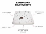 Bambusowy Vintage Animals Cream - 3 w 1 chusta, otulacz i kocyk / Sleepee