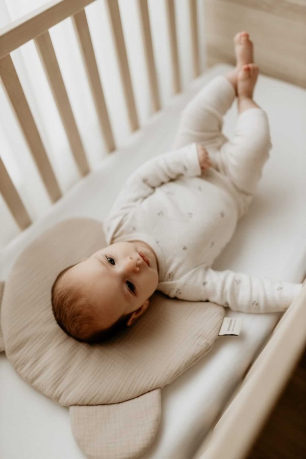 Misiowa poduszka muślinowa - Sand / Sleepee