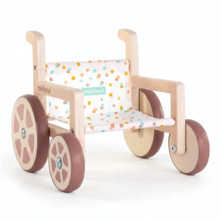 Wózek inwalidzki dla lalek Miniland