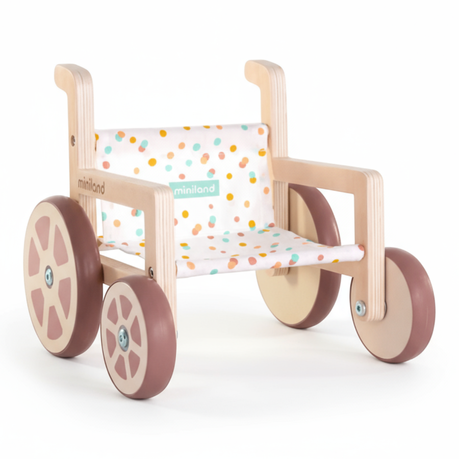 Wózek inwalidzki dla lalek Miniland