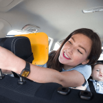 Lusterko do samochodu dla dziecka, żółte / Royal Rascals