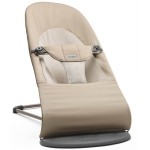 BABYBJORN - leżaczek BALANCE SOFT WOVEN JERSEY, khaki - beige