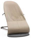 BABYBJORN - leżaczek BALANCE SOFT WOVEN JERSEY, khaki - beige