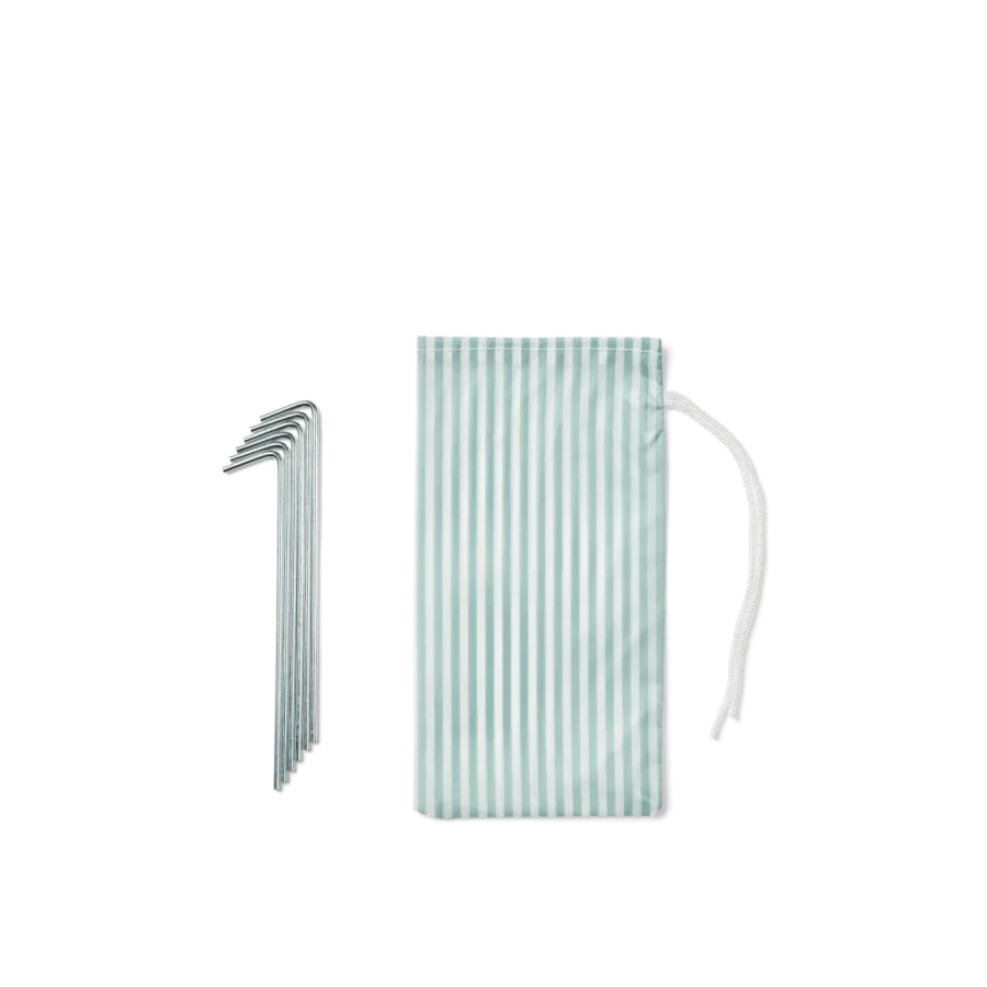 Namiot Bjork: Printed Stripe Ice blue, Creme de la creme / Liewood