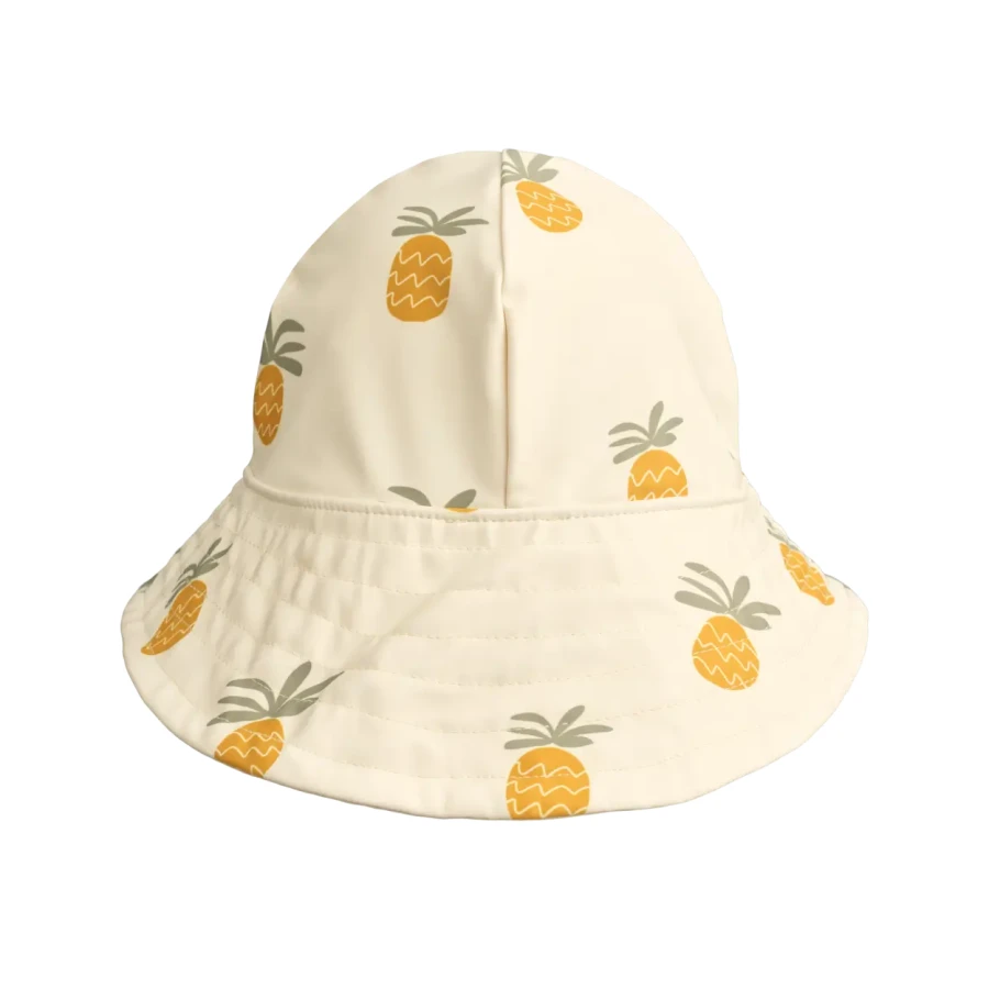 Letni kapelusz UV Josefine: Pineapples, Cloud cream / Liewood