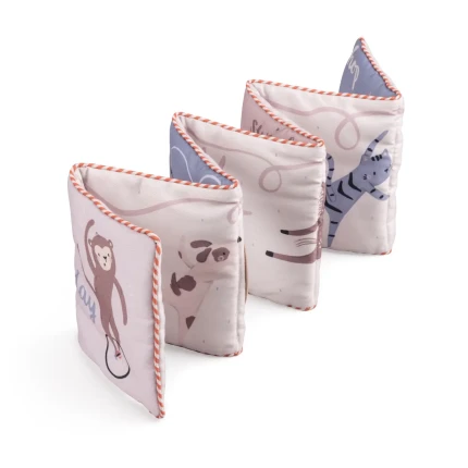 Miękka książeczka - Teeny Toes / Sebra