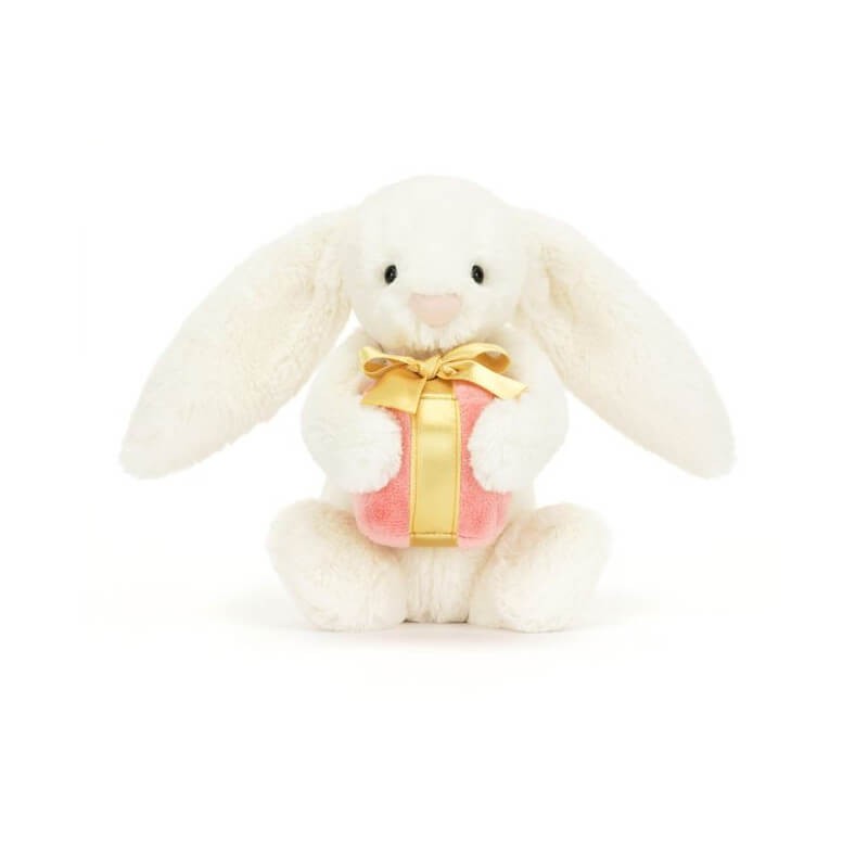 Króliczek z prezentem 18 cm / Jellycat