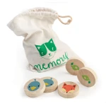 Drewniana gra memory - Sprytny Kot / Tender Leaf Toys